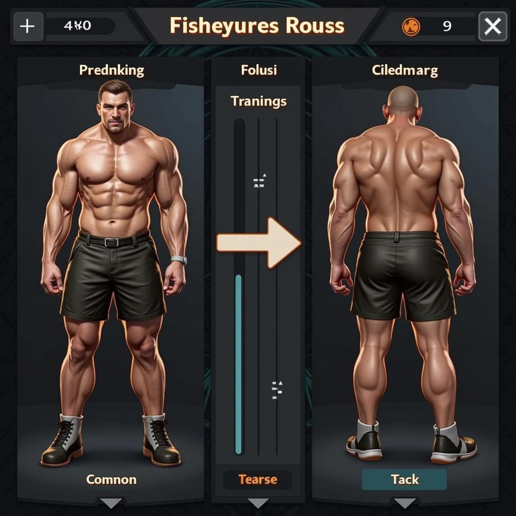 Character Progression Through Physique Training