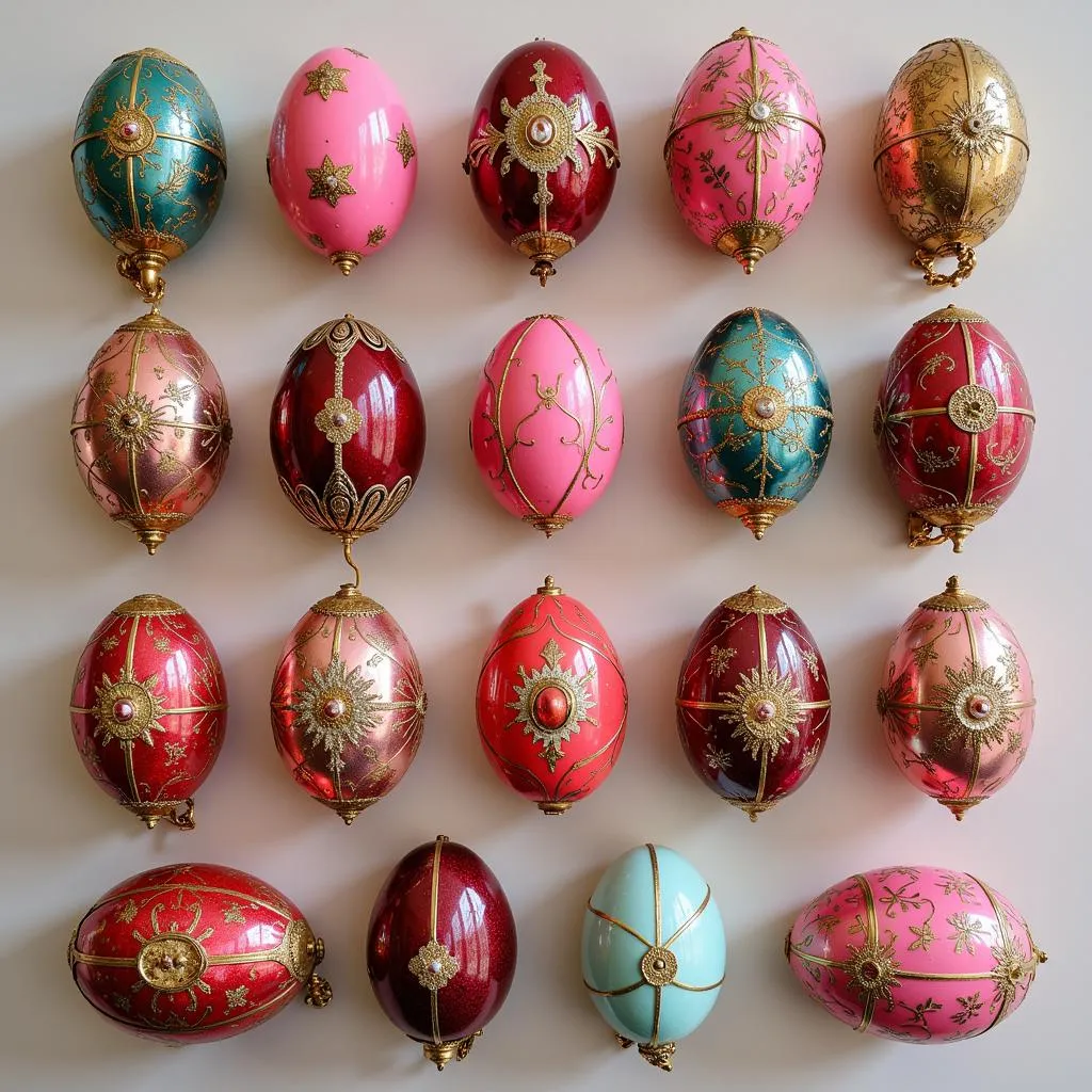 Collection of Faberge Eggs