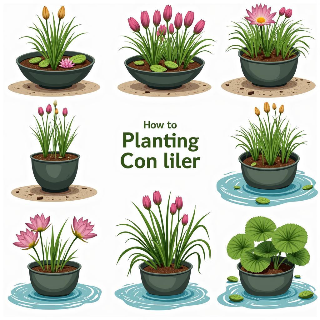 planting water lily tubers step-by-step guide