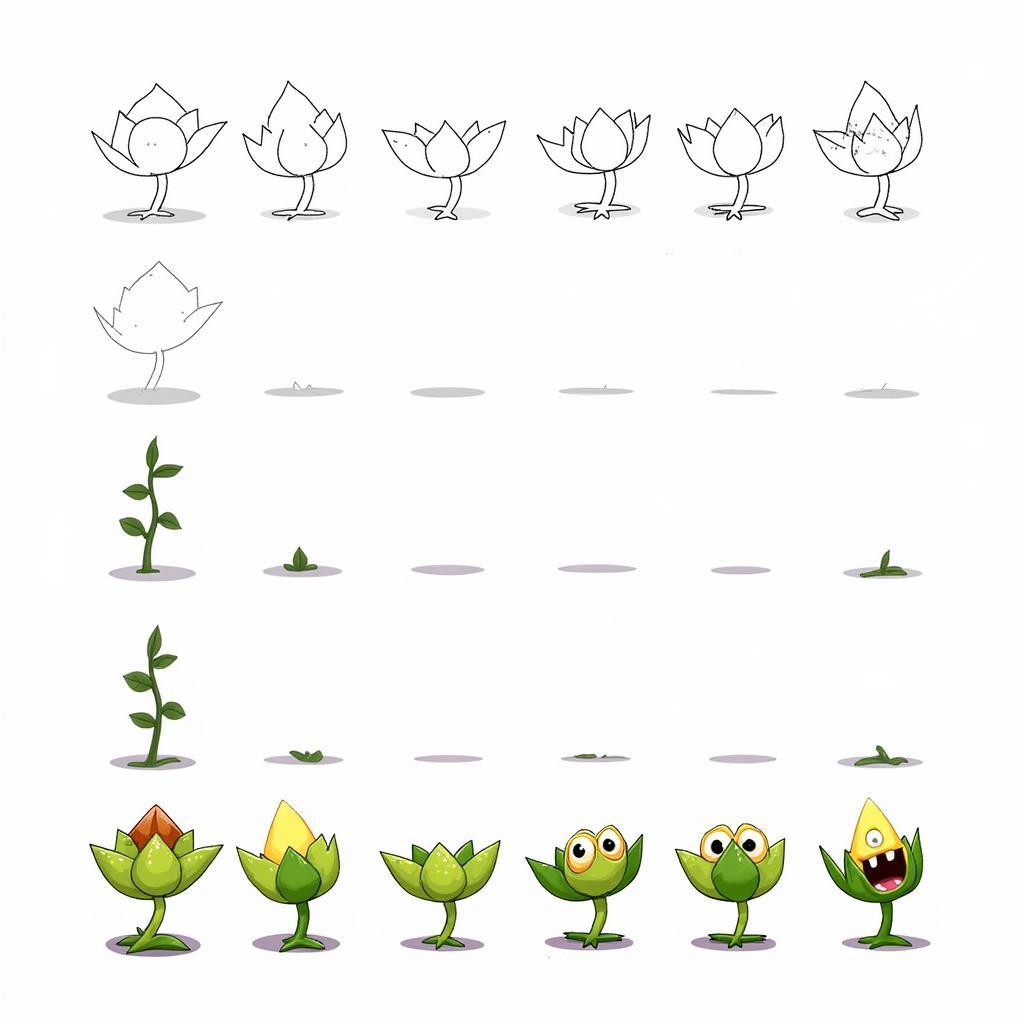 Plants vs Zombies Animation Process