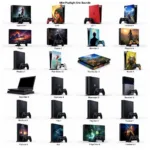 Playstation Console Skin Variety