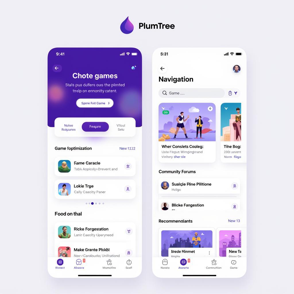 PlumTreeApp Interface