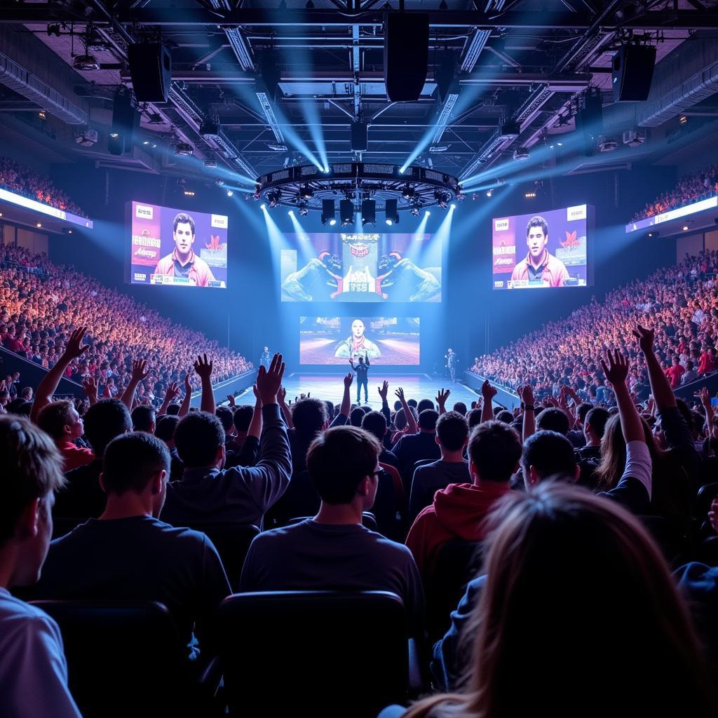 Esports Arena Packed with Fans