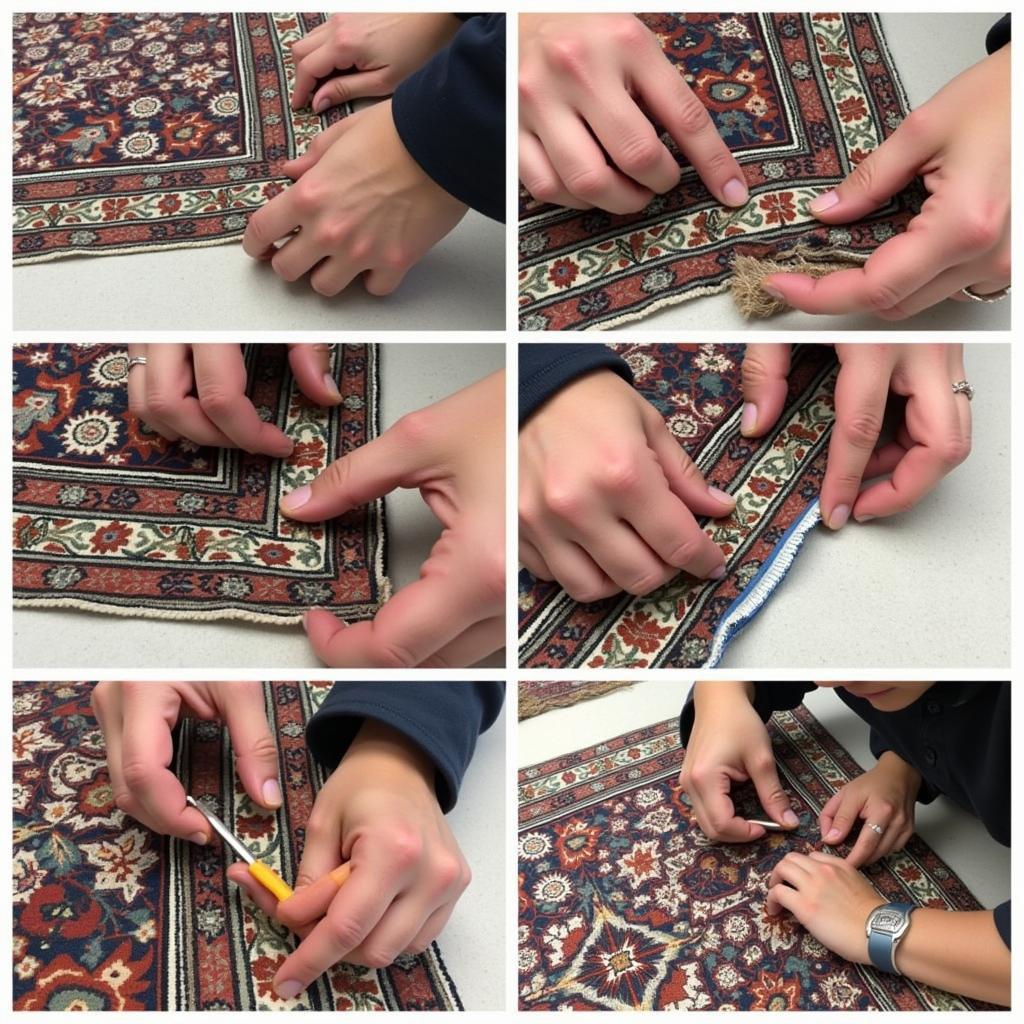 Professional Rug Resizing Process