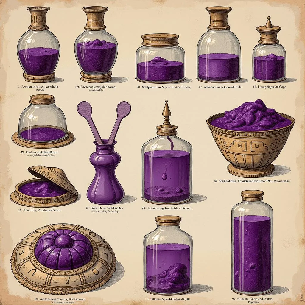 Ancient Purple Dye Extraction