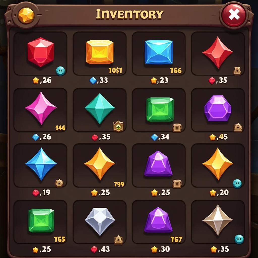 Puzzle RPG Inventory