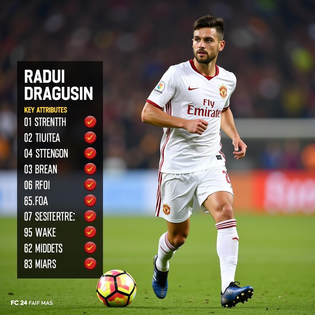 Radu Dragusin FC 24 Key Stats