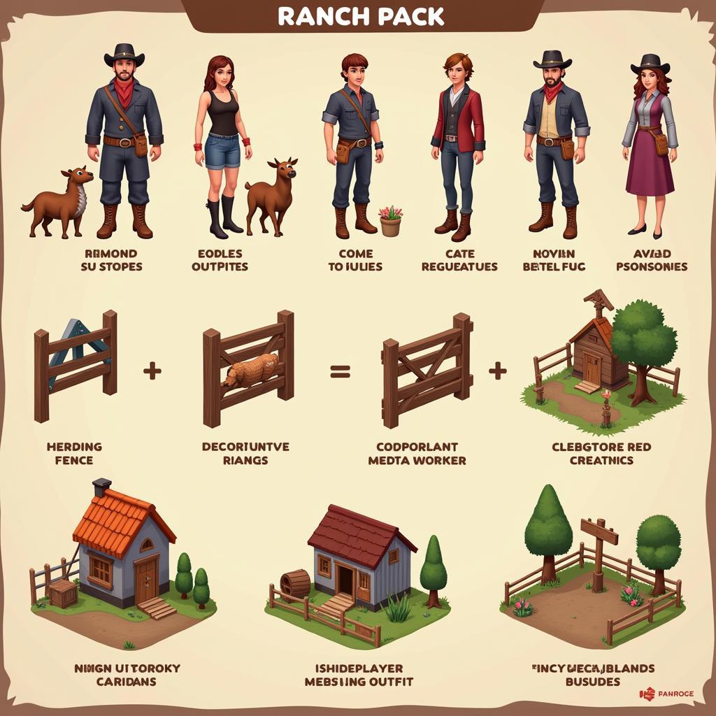 Ranch Pack Cosmetic Items