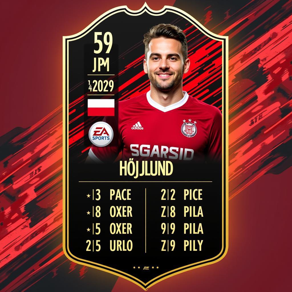 Rasmus Højlund FIFA 23 card