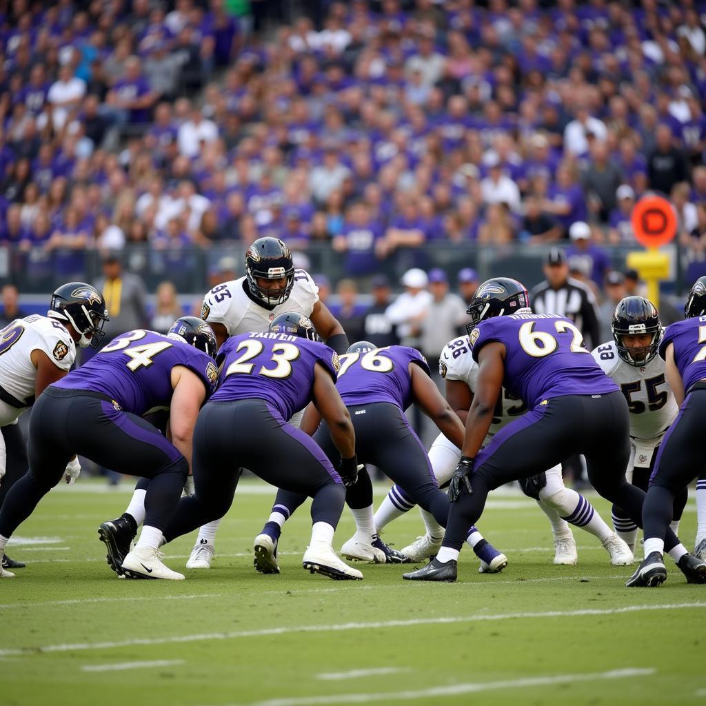 Baltimore Ravens Offensive Formation