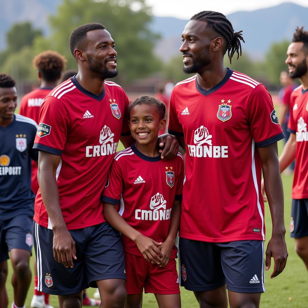 Real Salt Lake Players Participating in Community Outreach