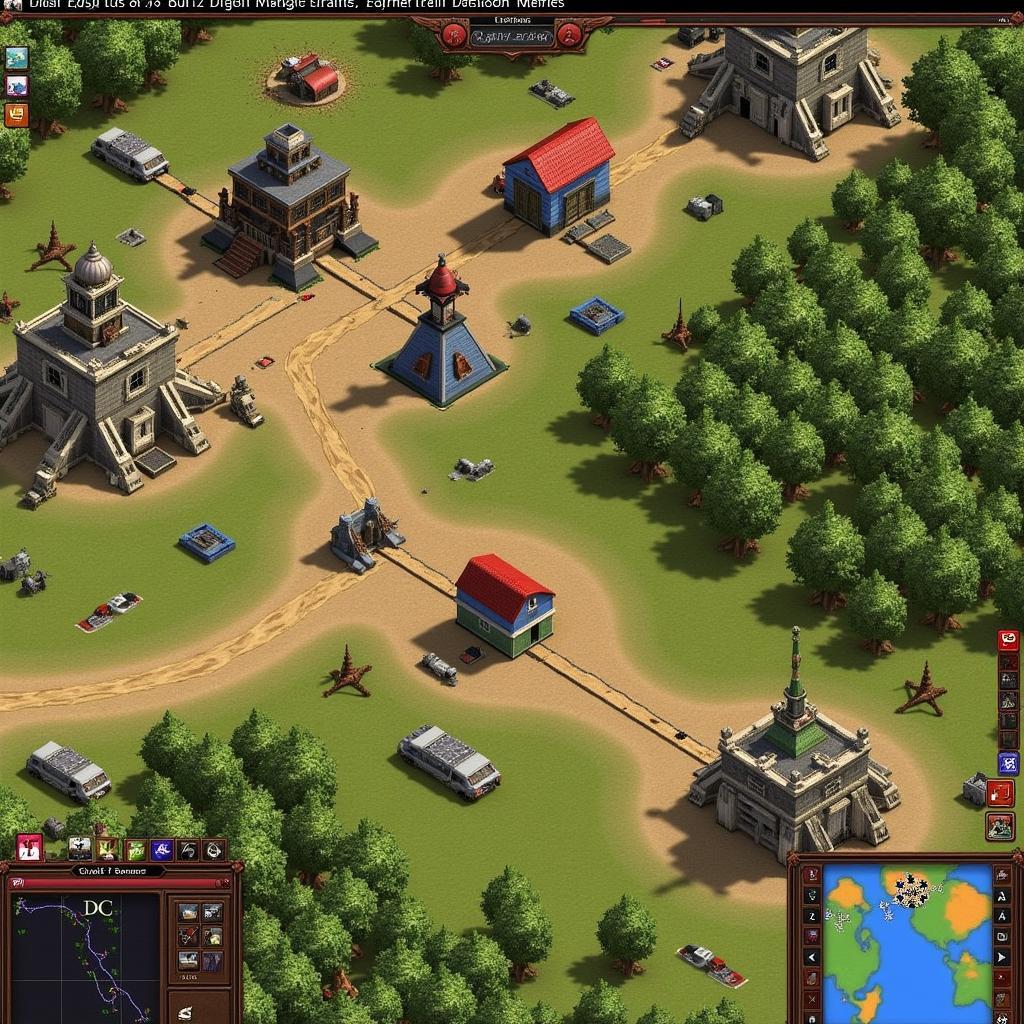 Red Alert 3 Strategic Map View