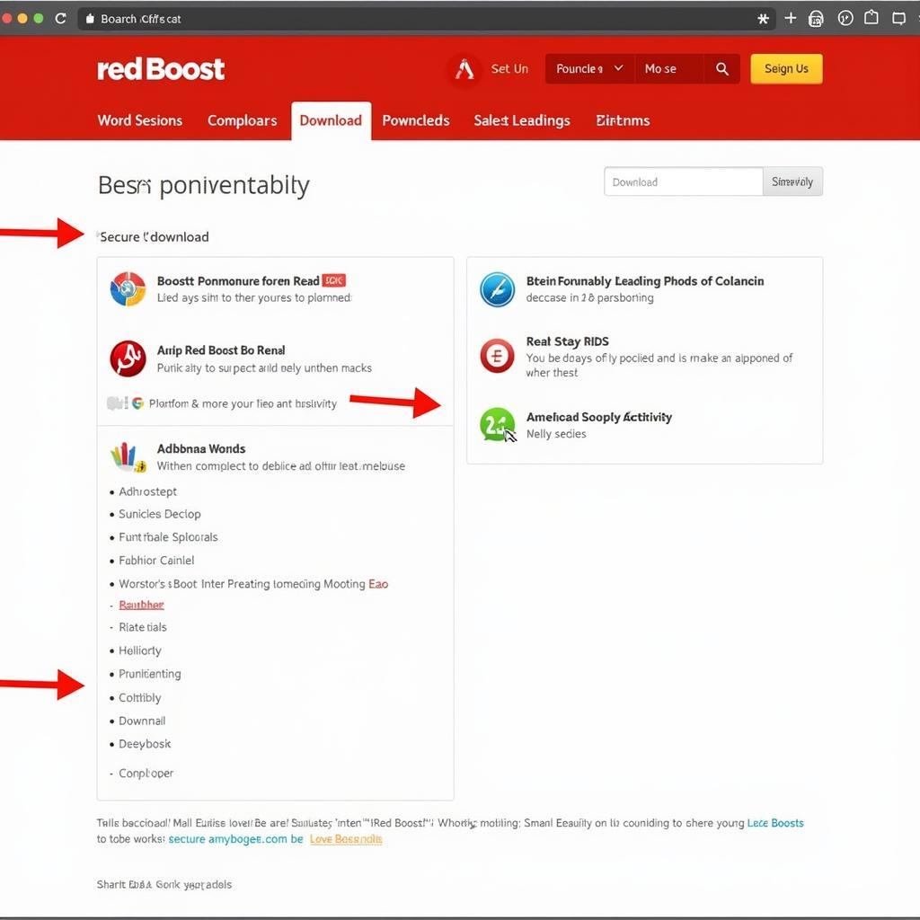 Red Boost Secure Download Page