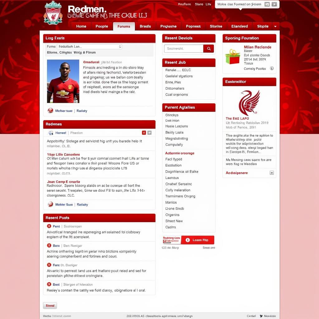 Redmen Com Forum Homepage