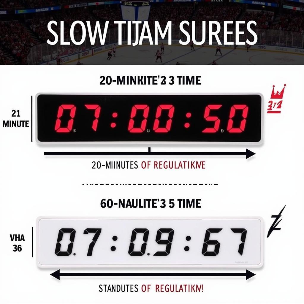 NHL regulation time clock