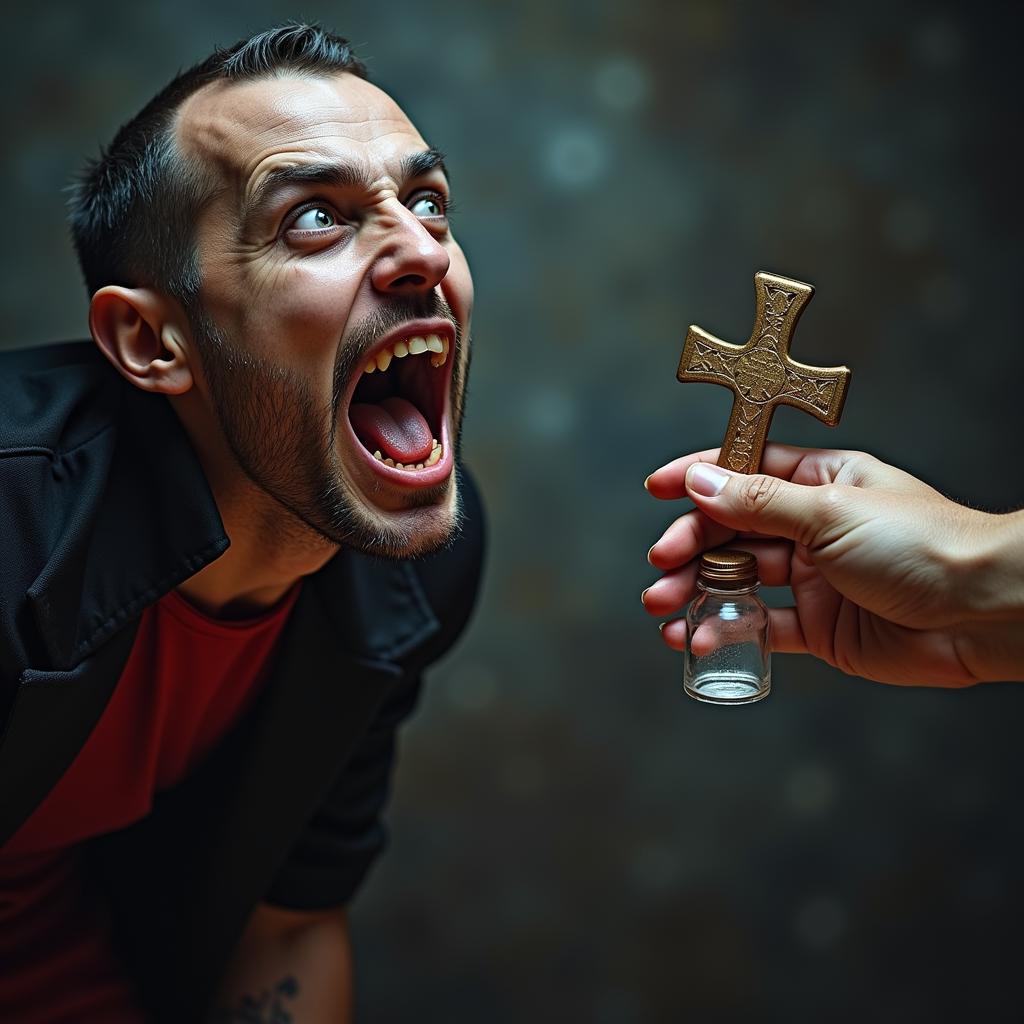 Vampire Repelled by Religious Artifacts