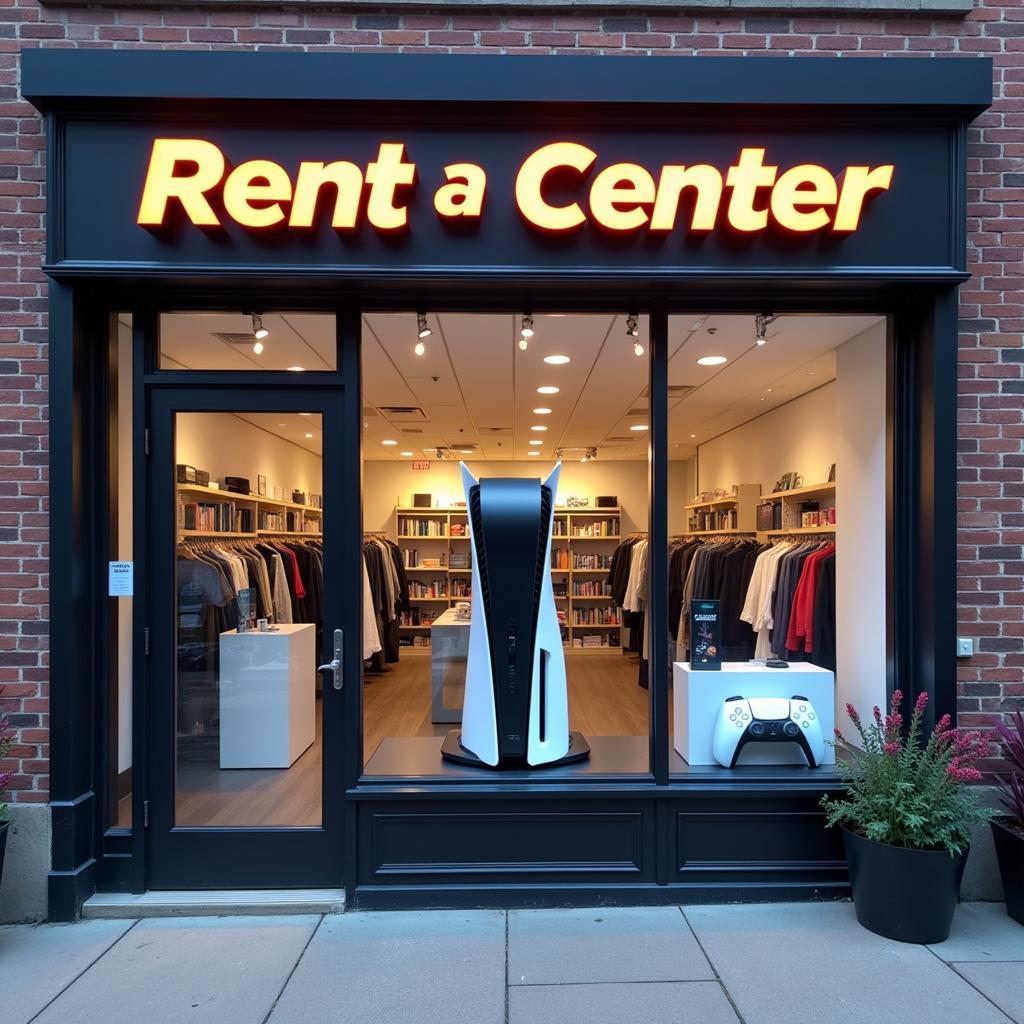 Rent a Center PS5 Display