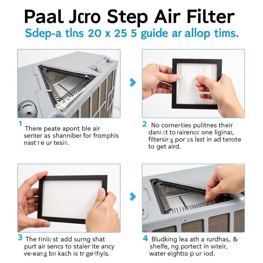 Replacing a 20 x 25 x 5 Air Filter