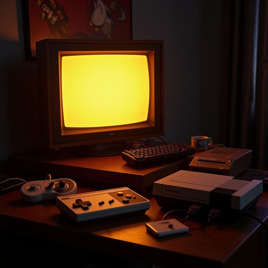 Retro Gaming Setup