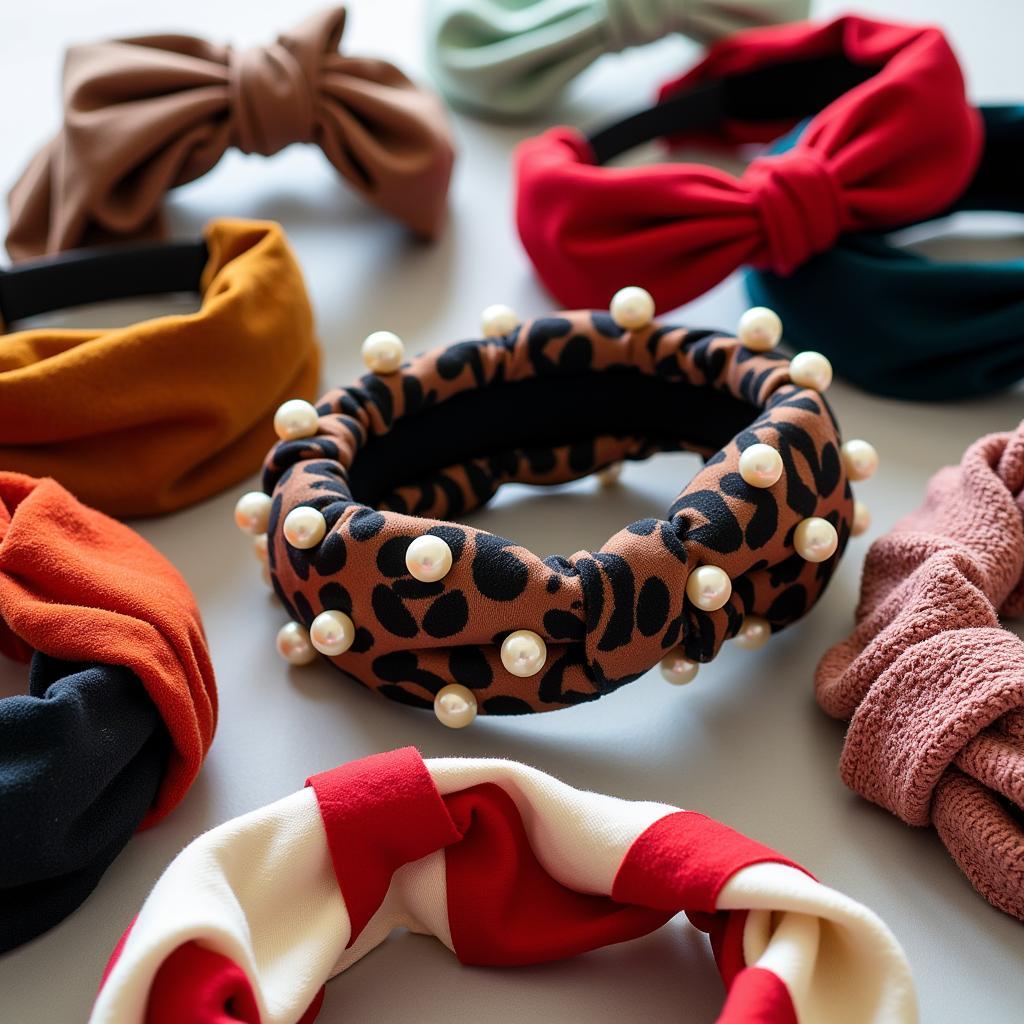 Assortment of retro headbands