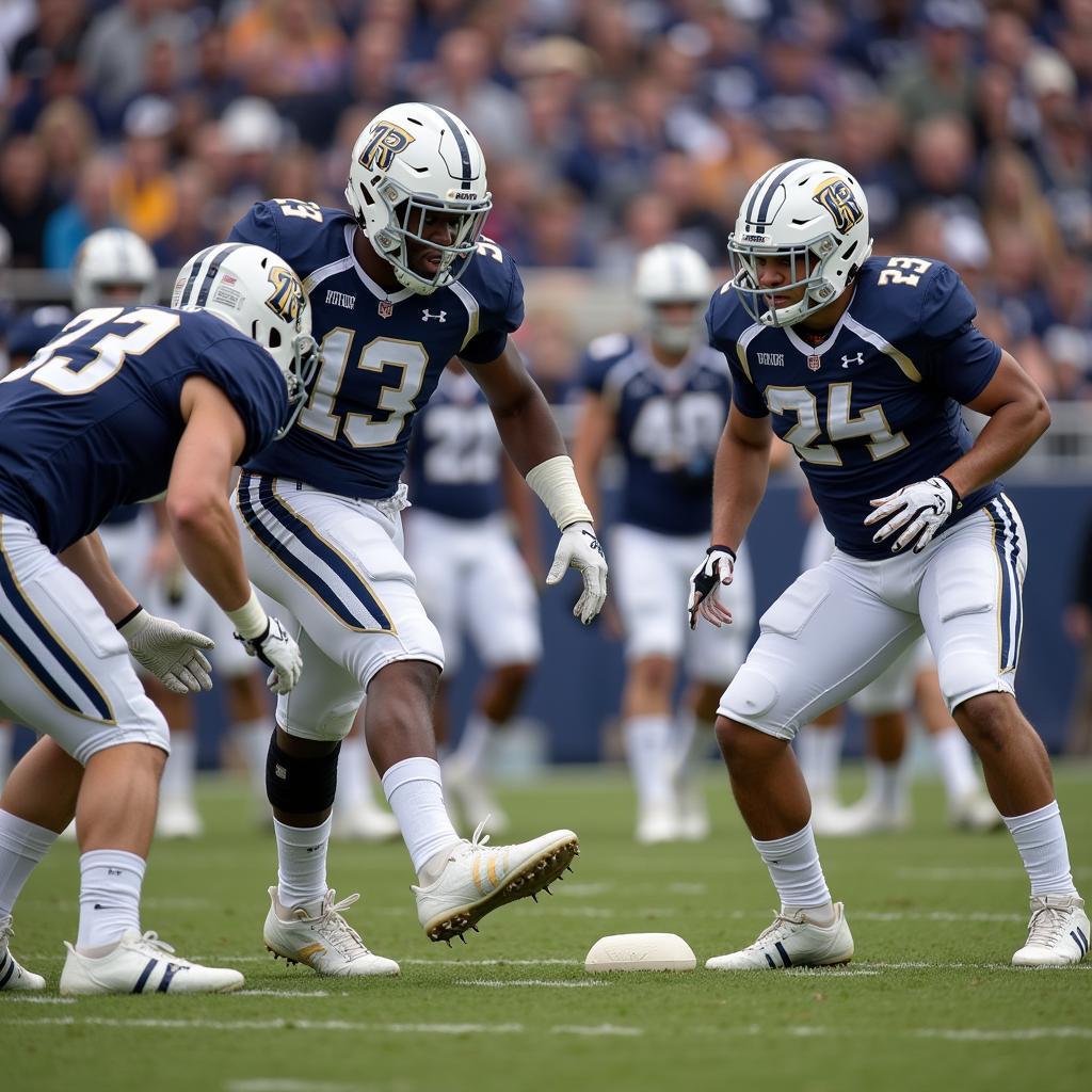 Rice Owls Special Teams Unit in Action