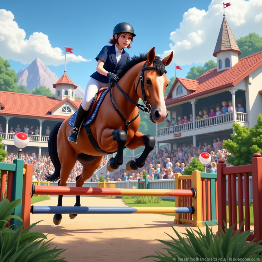 Riding Club Championships mobile game screenshot