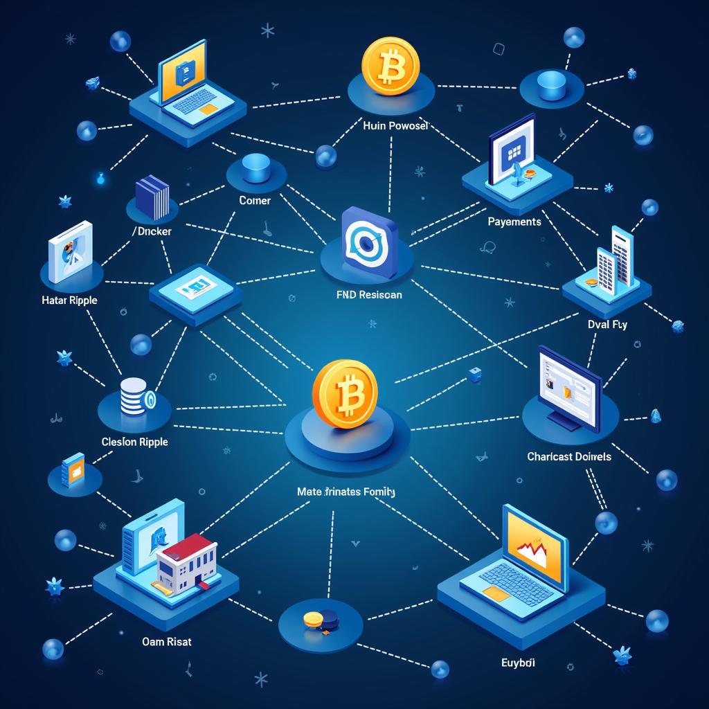 Ripple Network Illustration