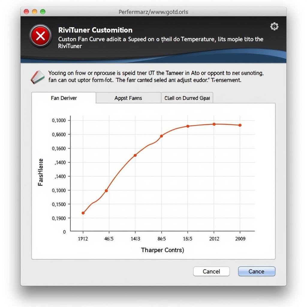 RivaTuner fan curve customization