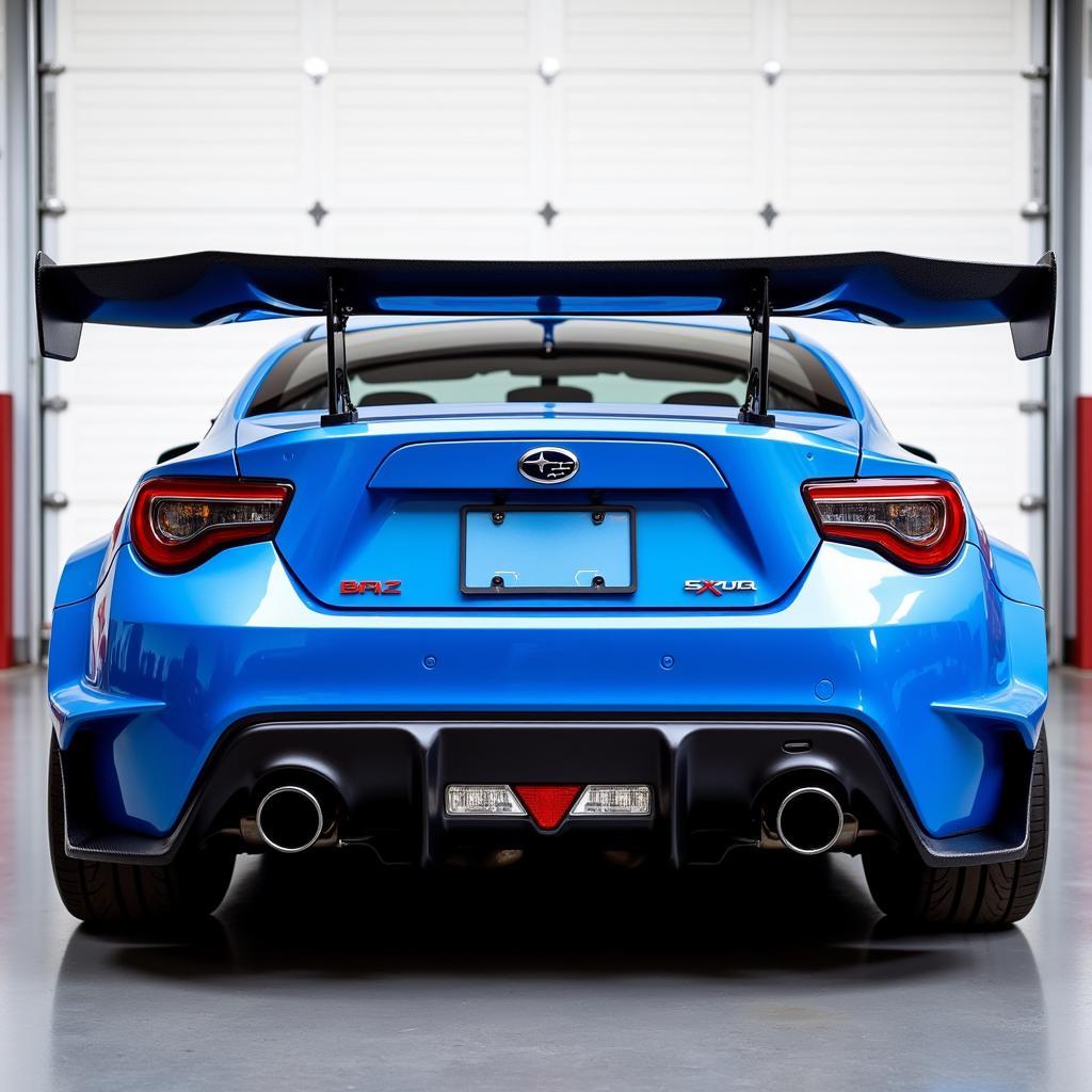 Rocket Bunny Subaru BRZ Rear View