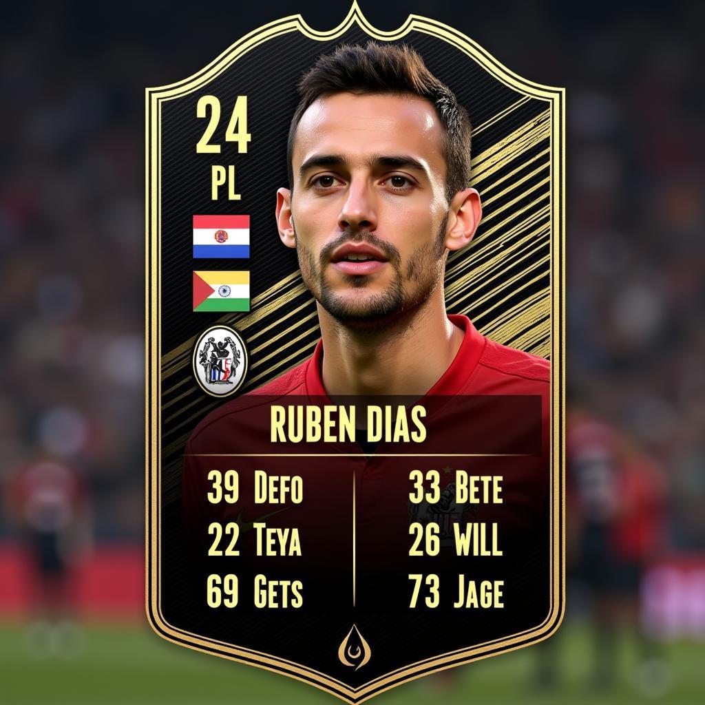 Ruben Dias FC 24 card