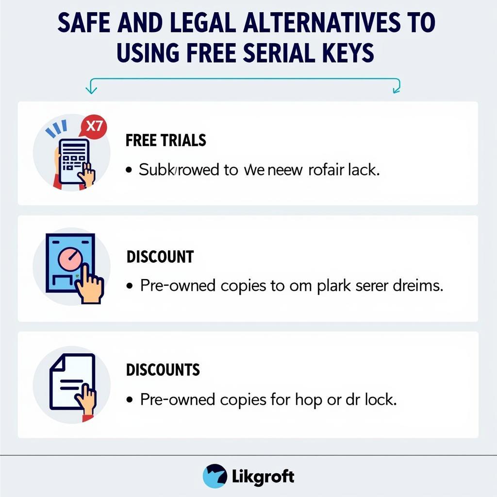 Alternatives to free serial keys