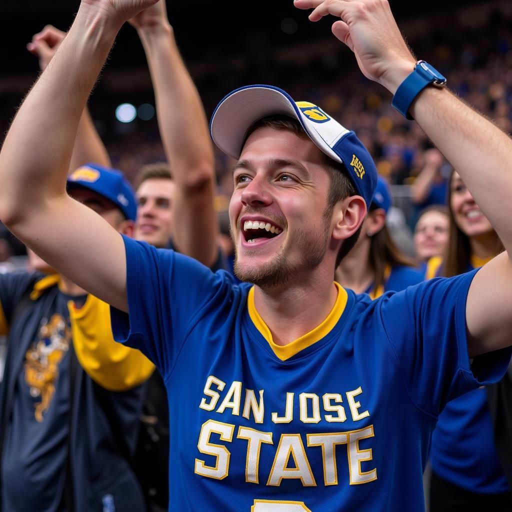 Spartan Fans Celebrate Victory on San Jose State Football Forum