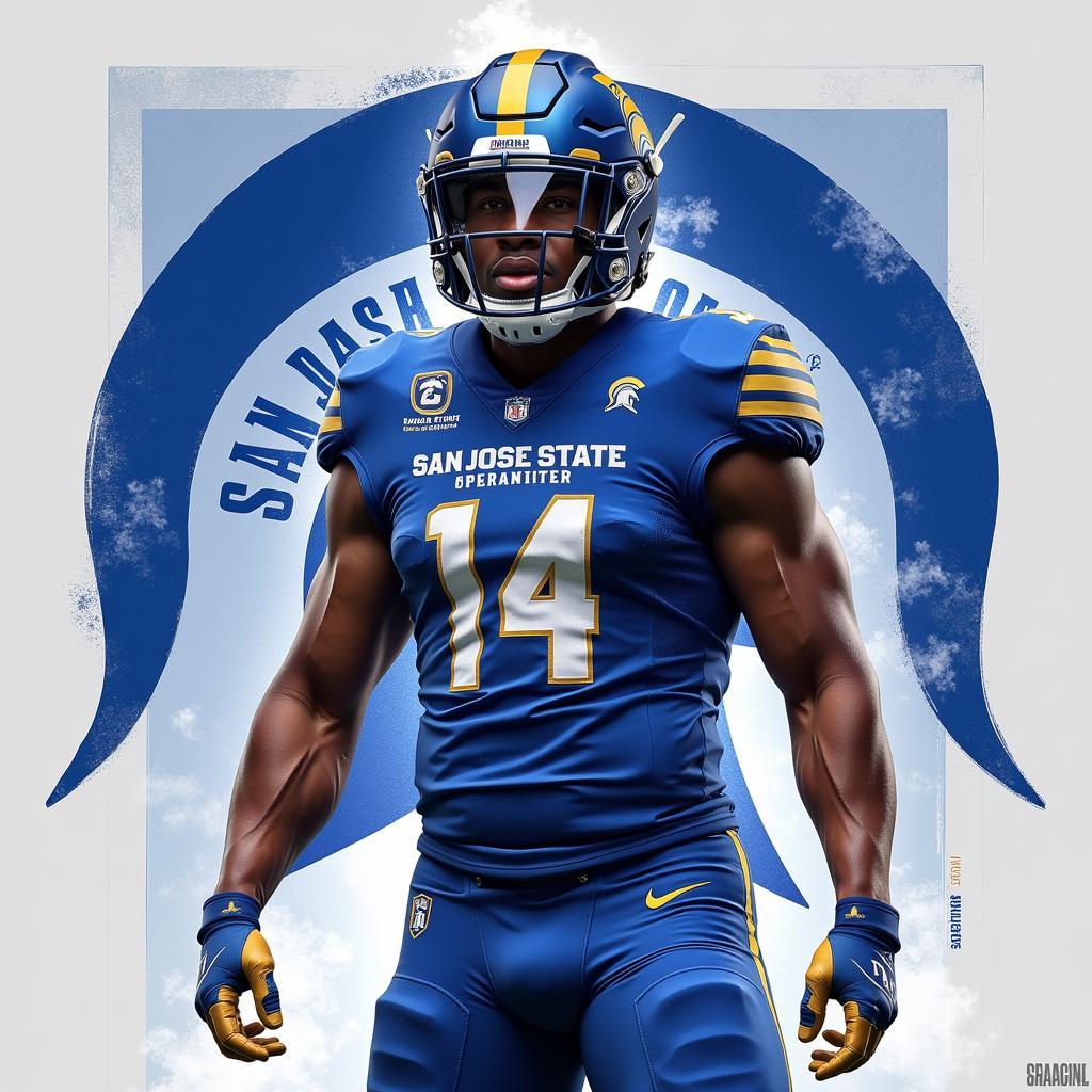 San Jose State Spartans 2024 Football Uniform Concept