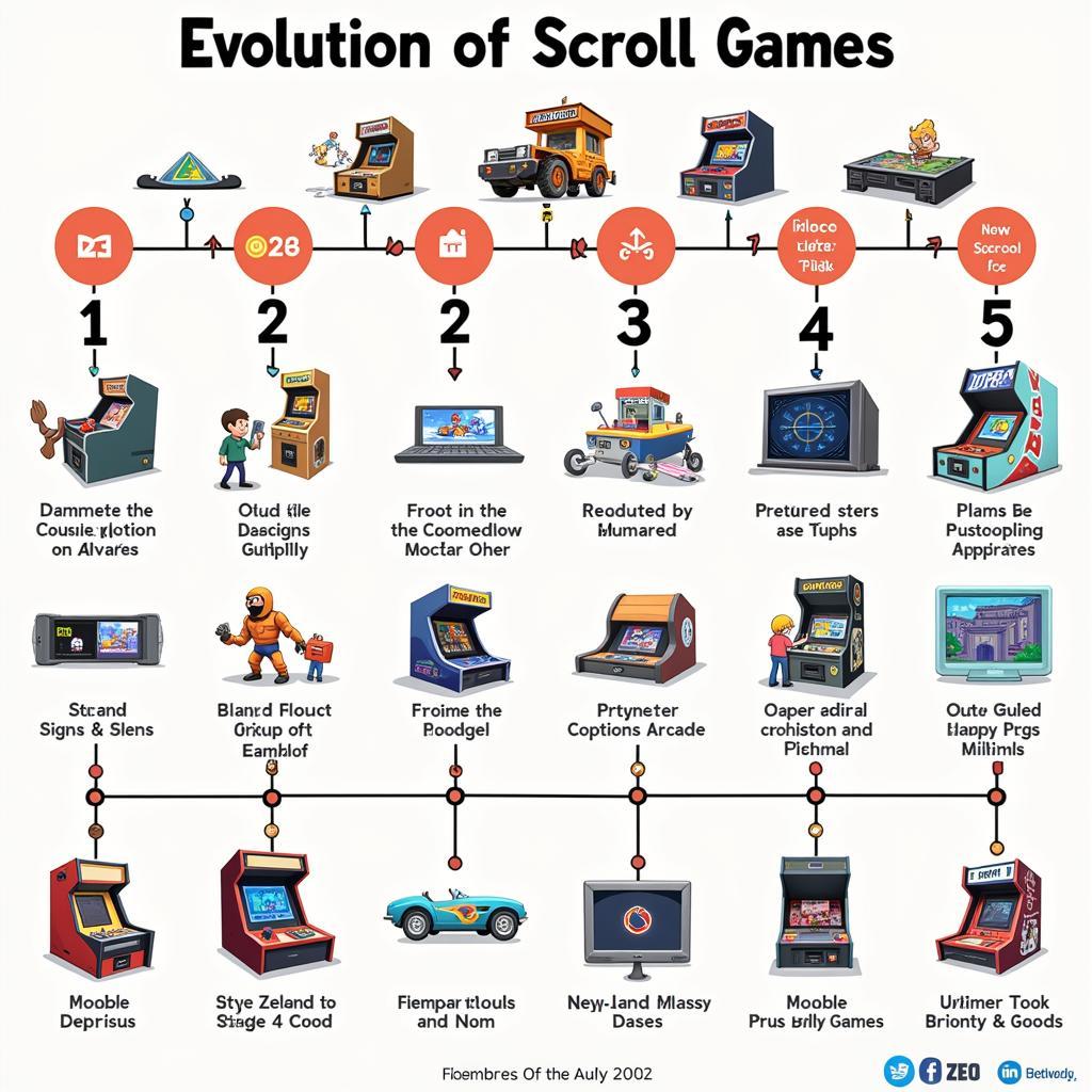 The Evolution of Scroll Games