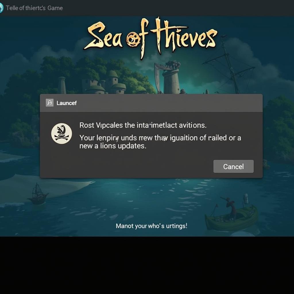 Sea of Thieves Update Notification