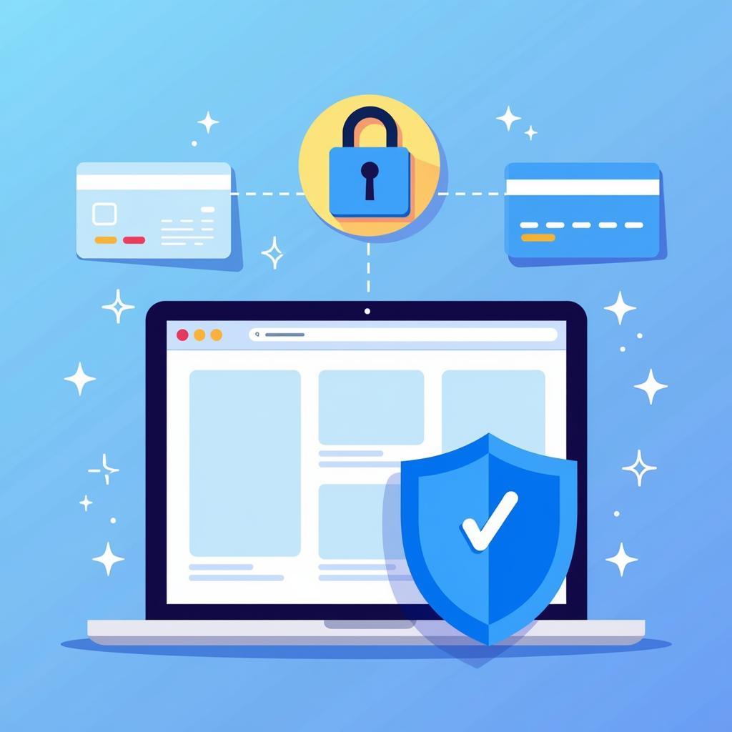 Secure Payment Gateway Illustration