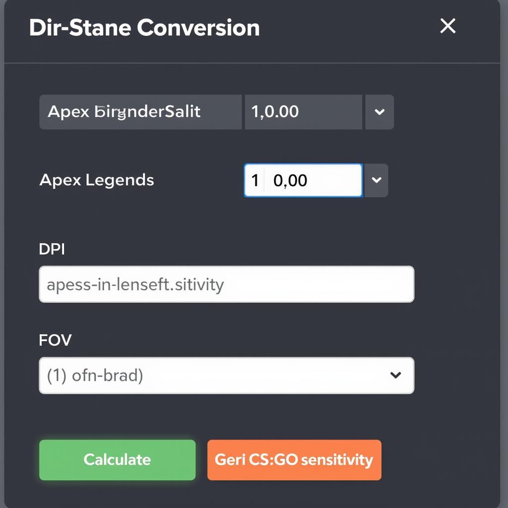 Online Sensitivity Conversion Tool