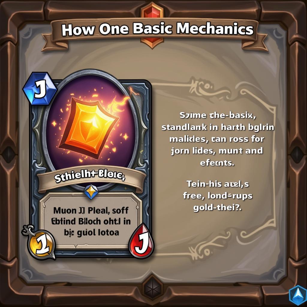 Hearthstone Shield Block Card Example