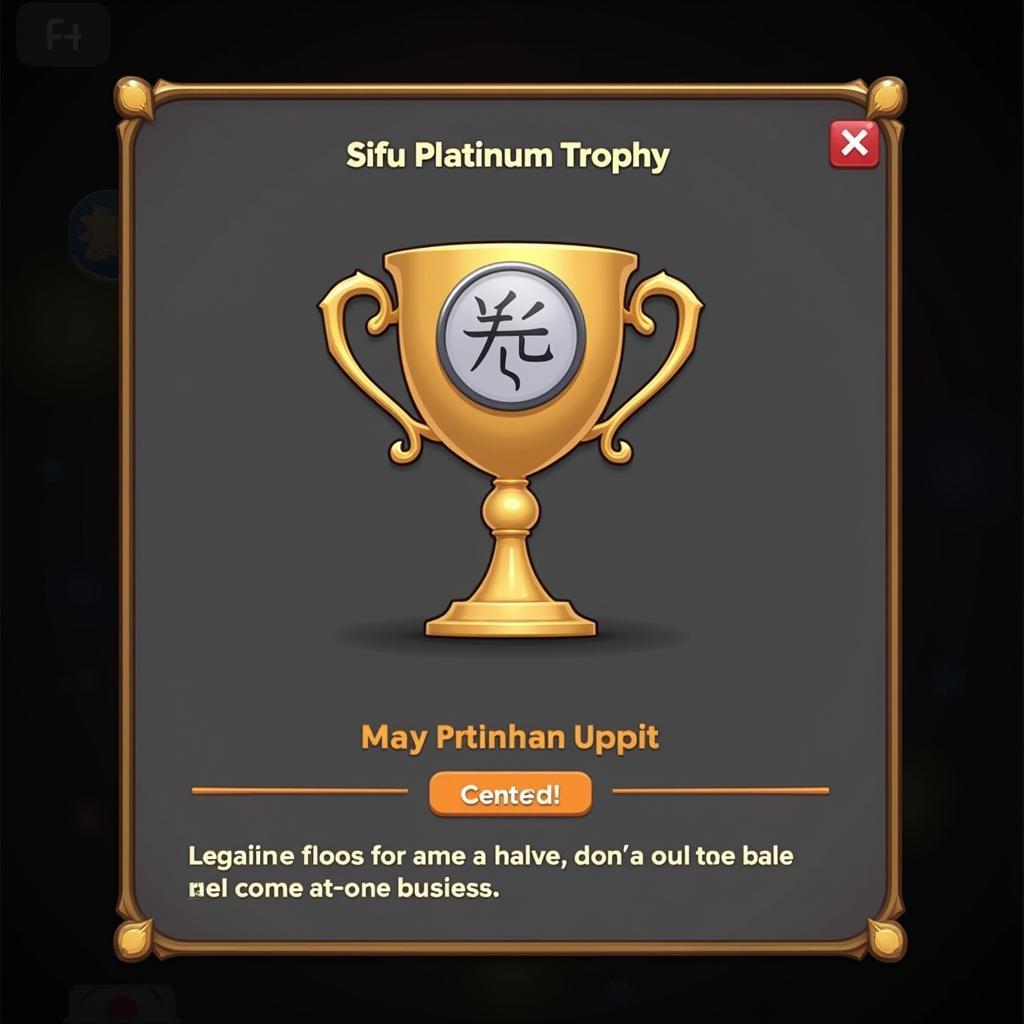 The Value of a Sifu Platinum Trophy Save