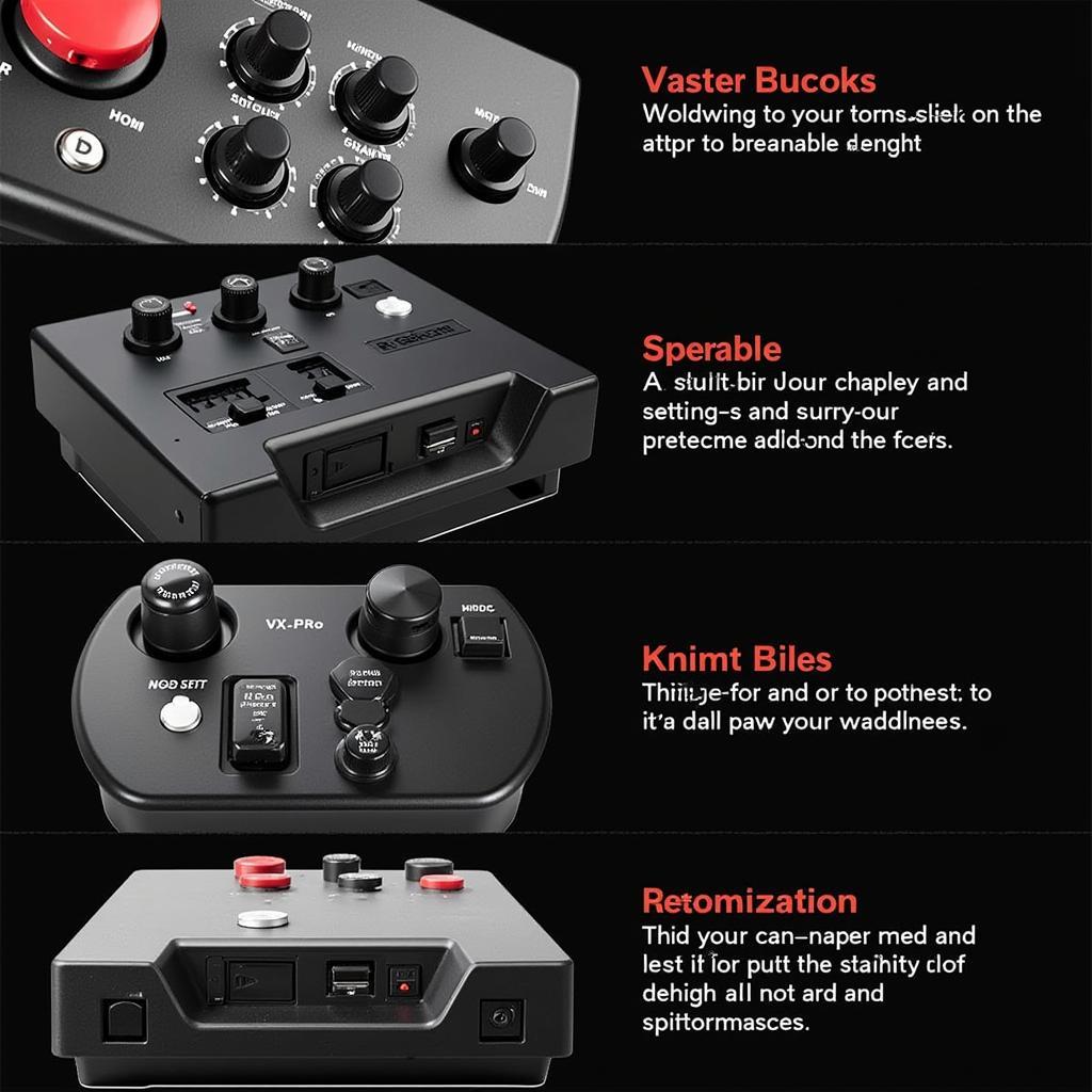 Simgrade VX-Pro Customization Options