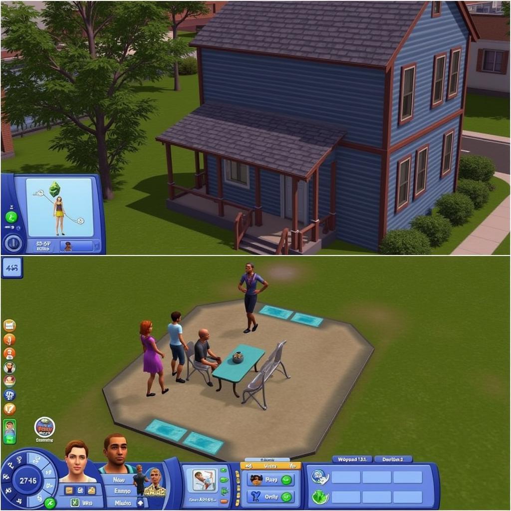 The Sims 2 PS2 gameplay screenshot