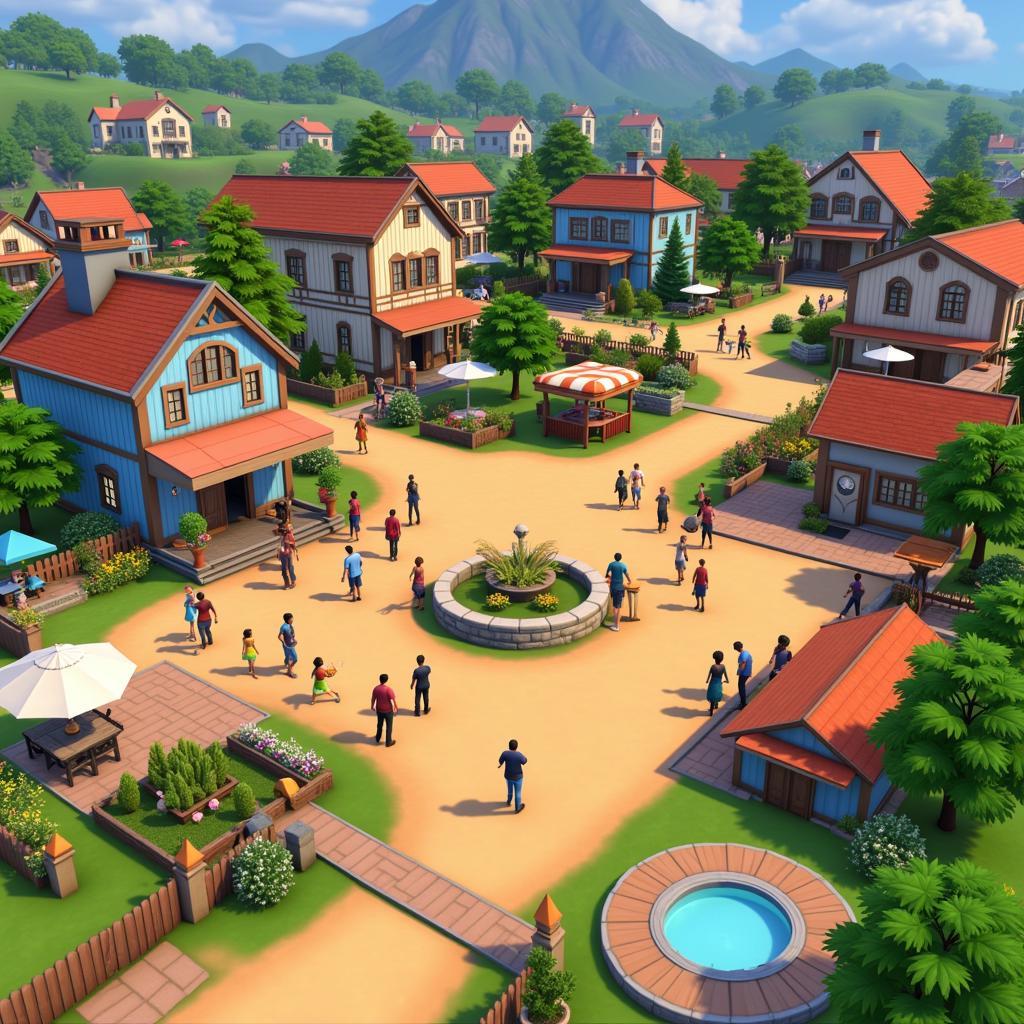 Playing in a Sims 3 Custom World