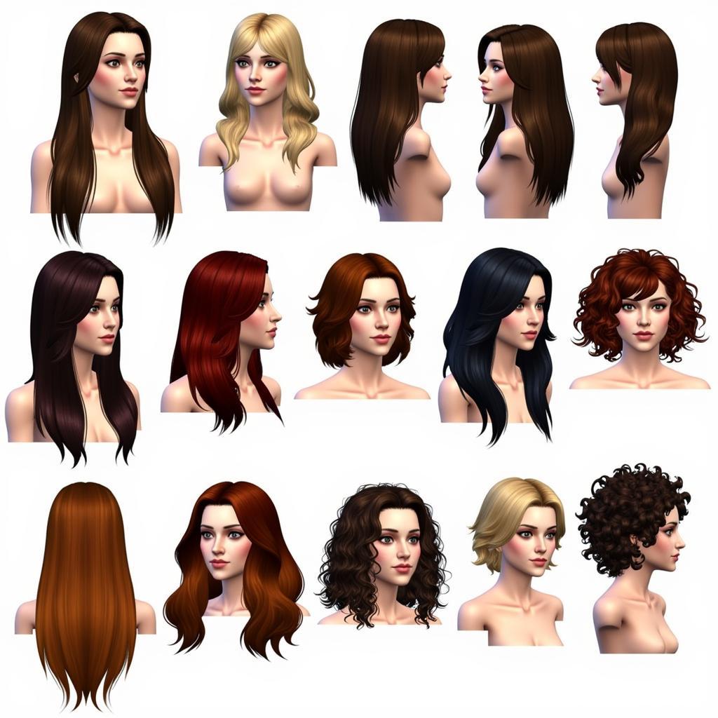 Sims 3 Default Hair Replacement Options