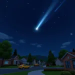 Sims 3 meteor shower occurrence