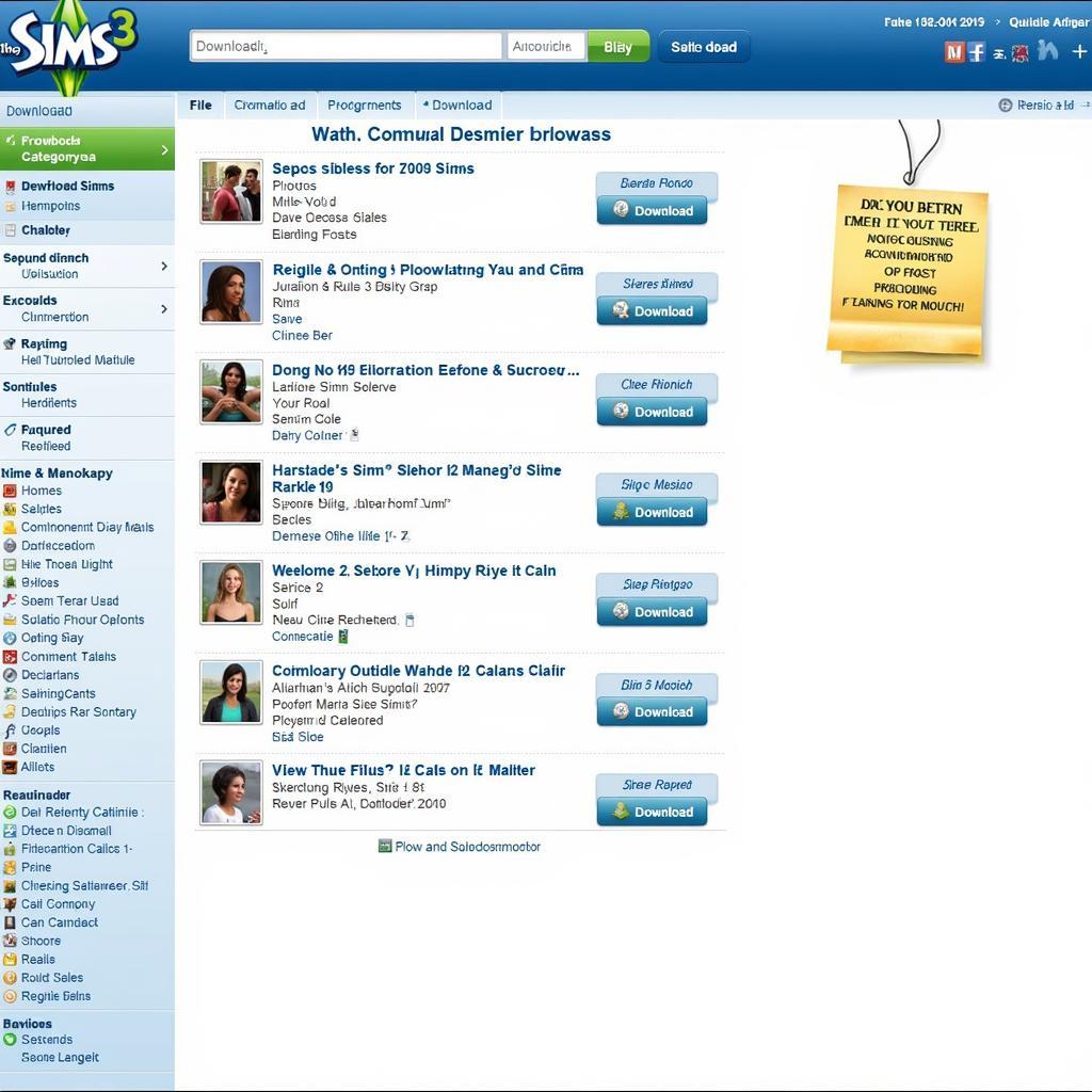 Sims 3 Mods Website