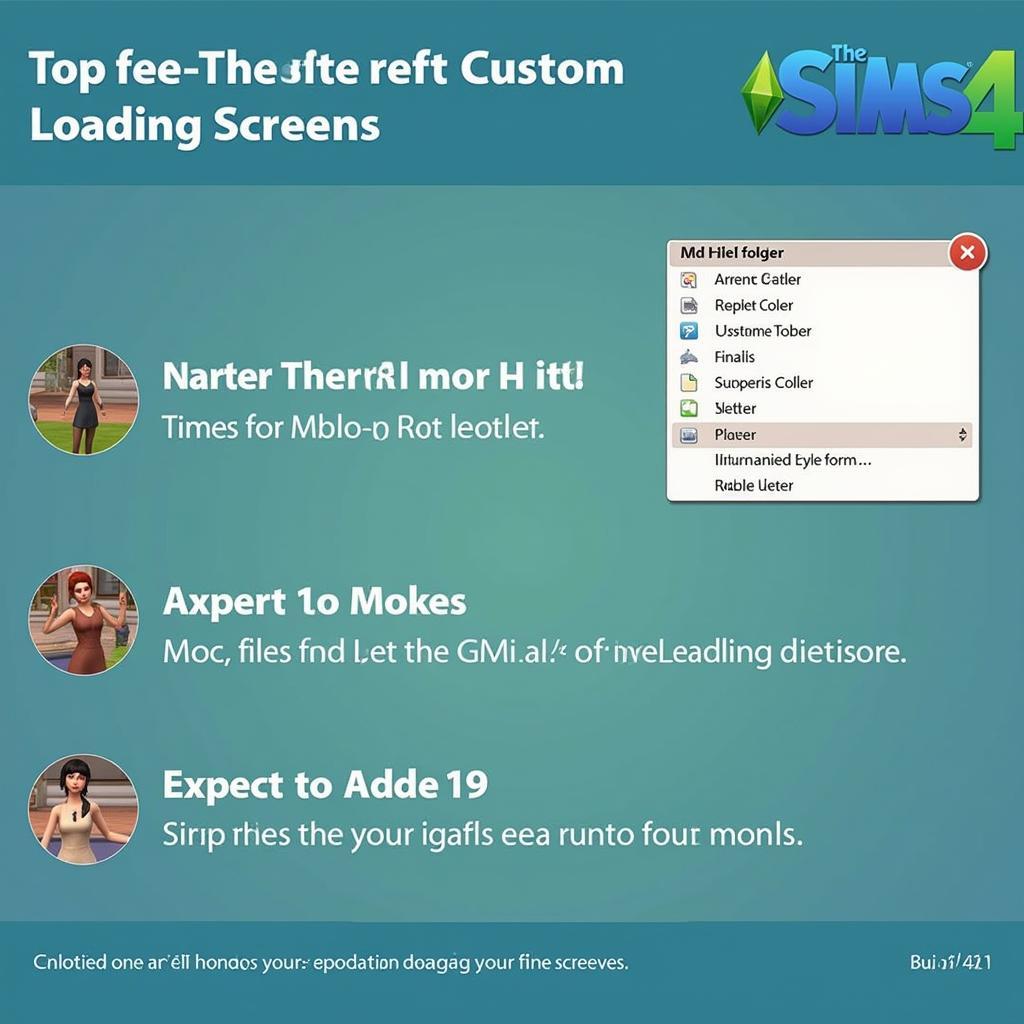Sims 4 Loading Screen Installation Process