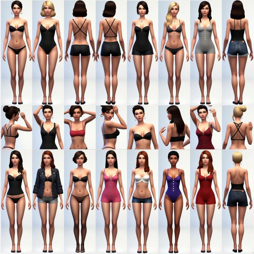 The Diversity of Sims 4 NSFW CC