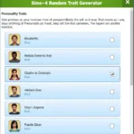 Sims 4 Random Traits Generator