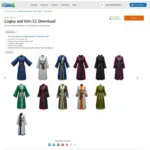 Browsing Sims 4 Robe CC