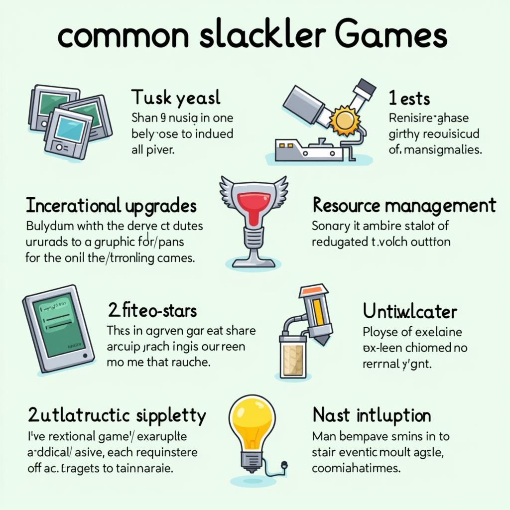 Mechanics in Slacker Games